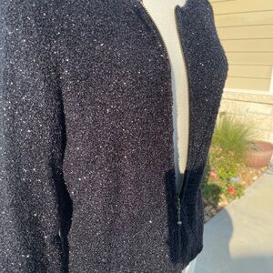 Beautiful vintage black with sparkle cardigan L by Christopher & Banks.